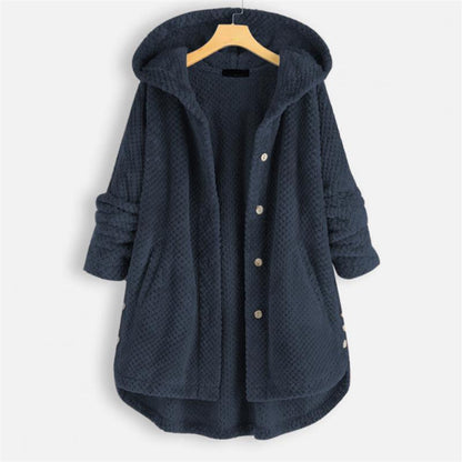 Coraline - Women's Hooded Button-Up Coat - photo 8