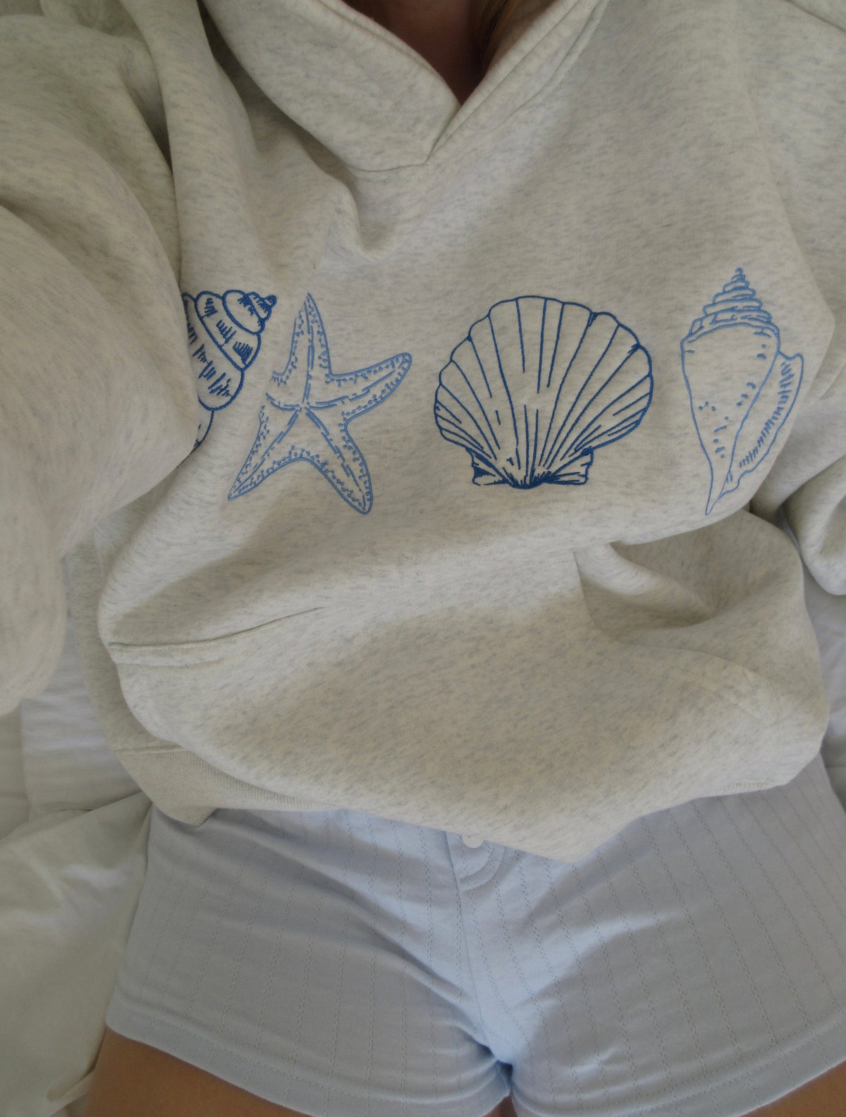 Harriet - Women's Medium Seashell Hoodie - photo 3