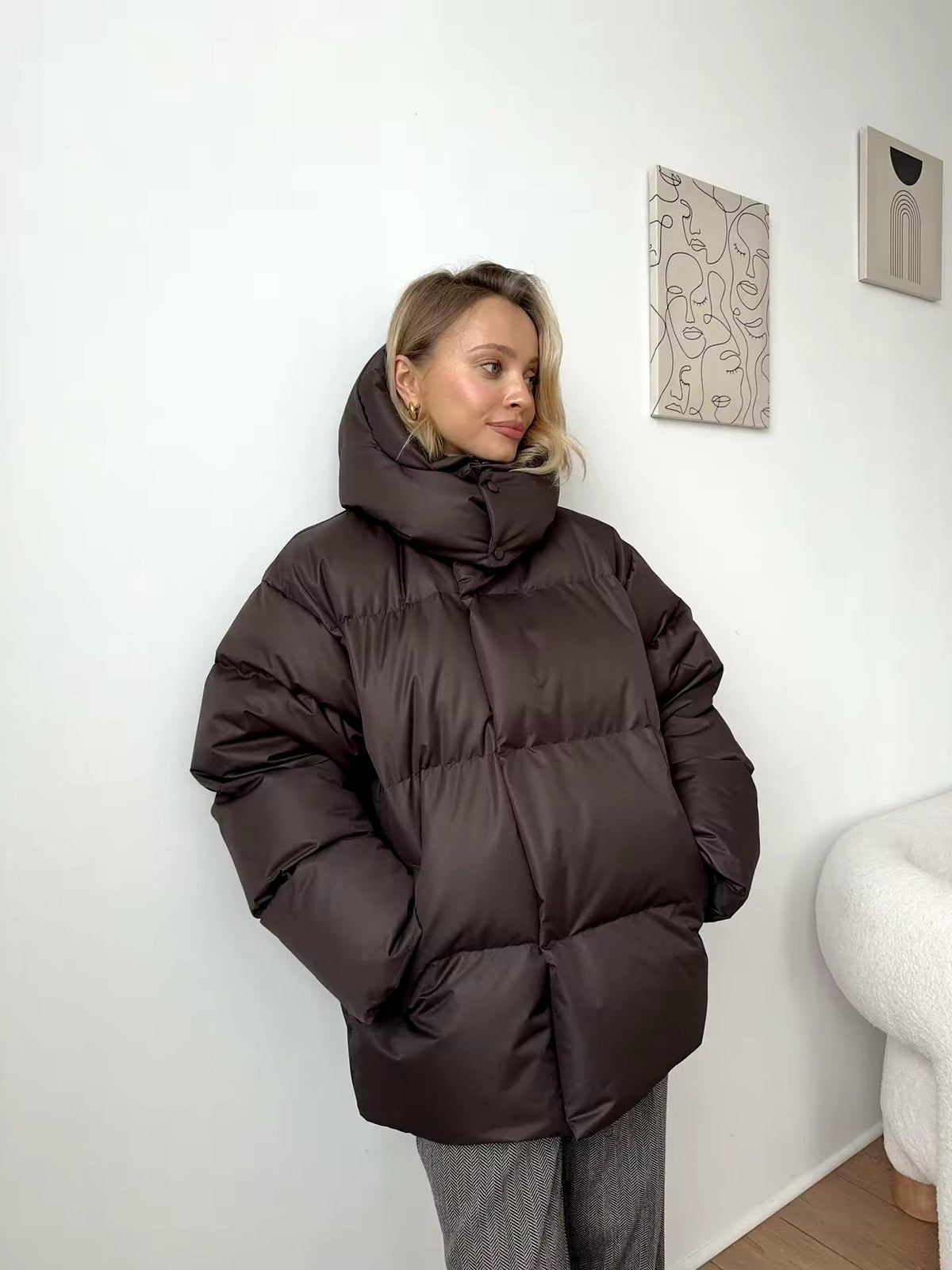 Saskia - Women's Hooded Puffer Jacket