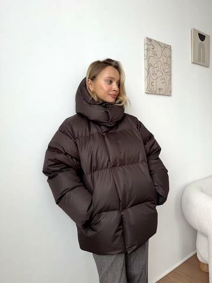 Saskia - Women's Hooded Puffer Jacket