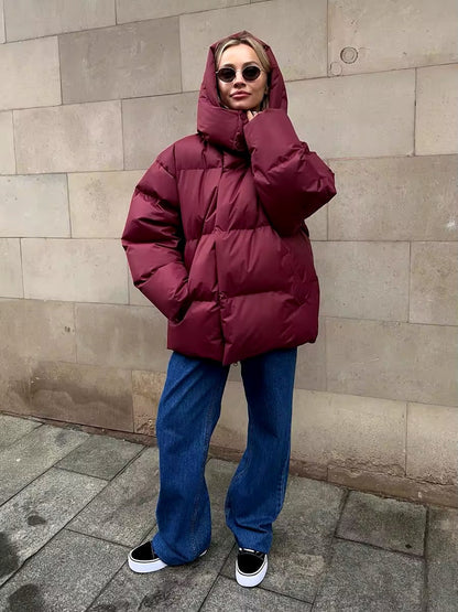 Saskia - Women's Hooded Puffer Jacket