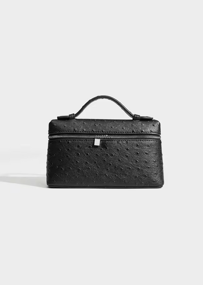 Isabella - Women's Ostrich Sling Clutch - photo 7