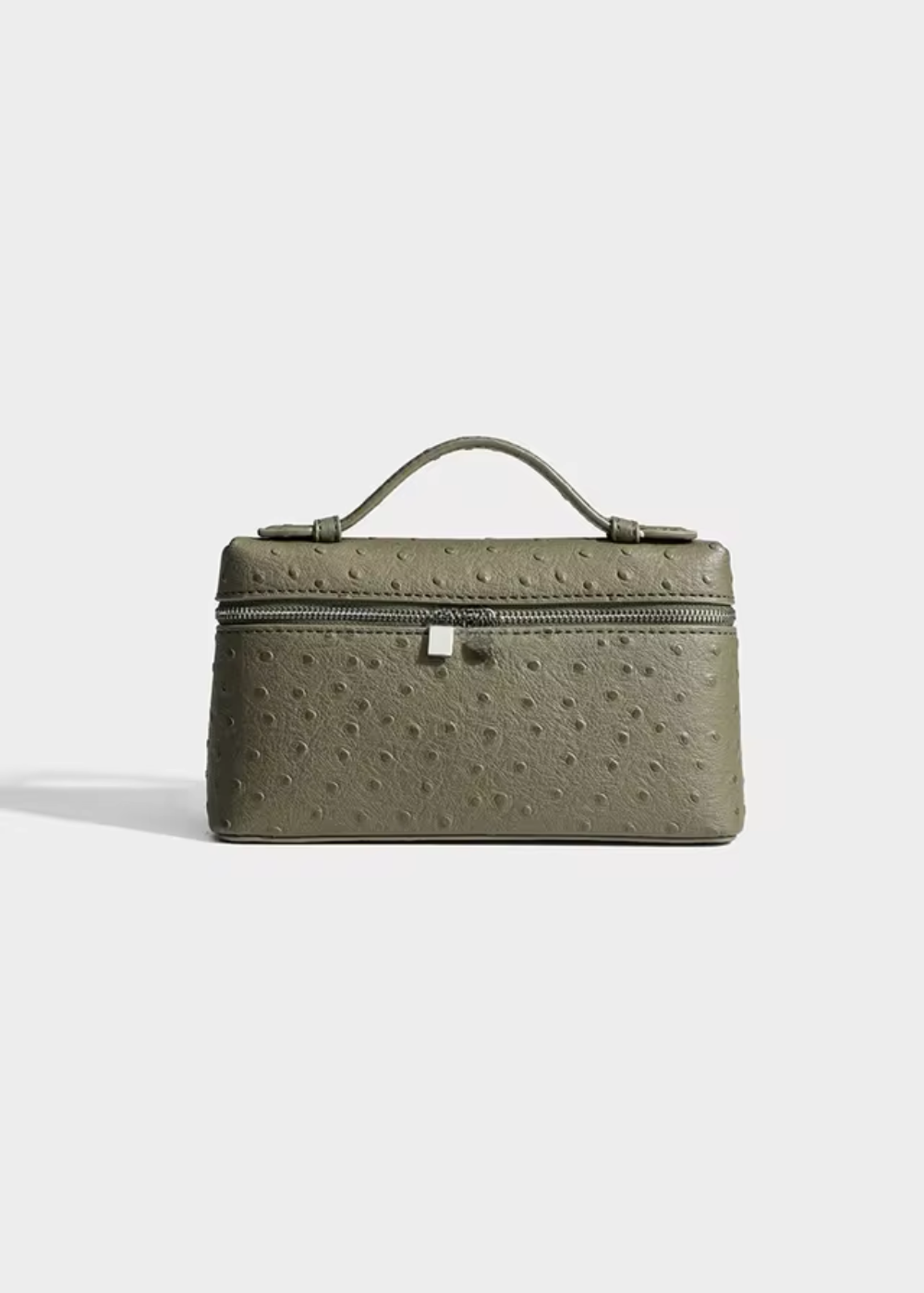 Isabella - Women's Ostrich Sling Clutch - photo 8