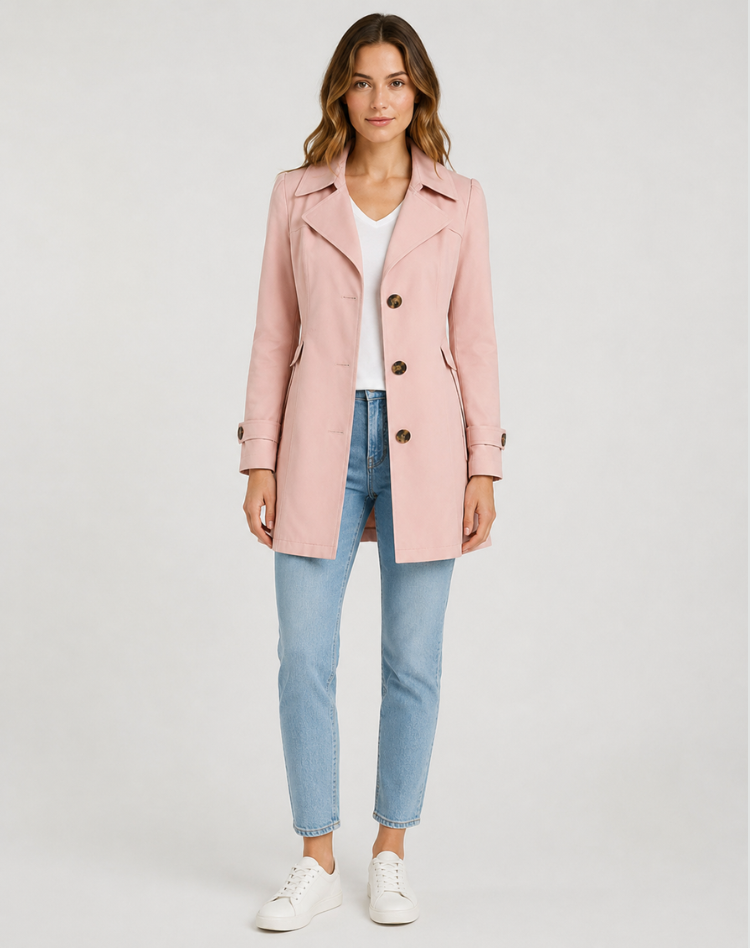 Opaline - Women's Belted Coat - photo 4