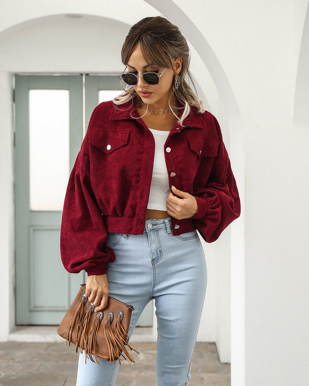 Opaline - Women's Cropped Jacket - photo 14