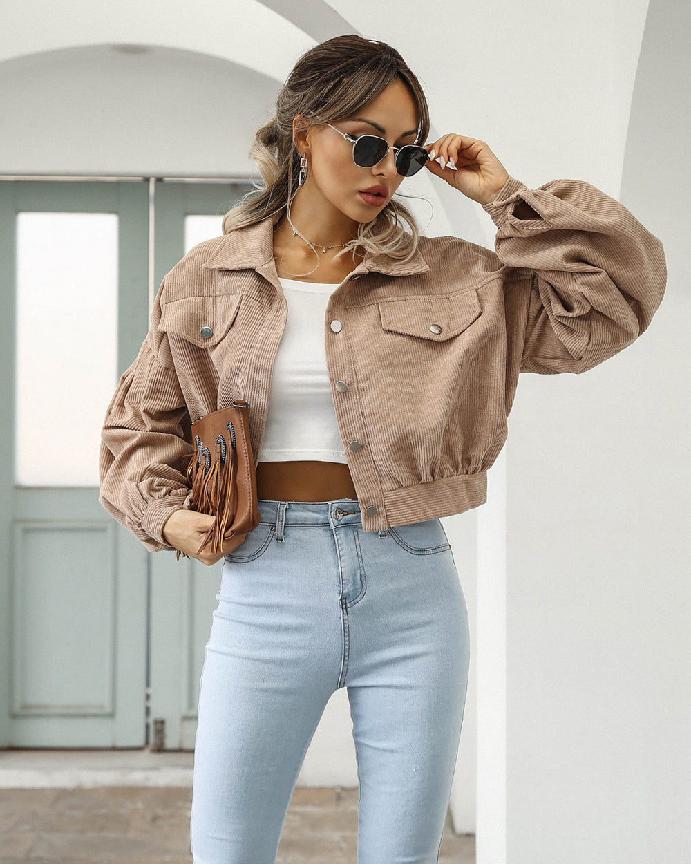 Opaline - Women's Cropped Jacket - photo 9