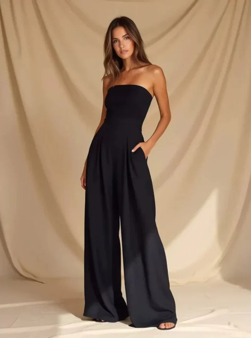 Ulla - Women's Strapless Jumpsuit - photo 1