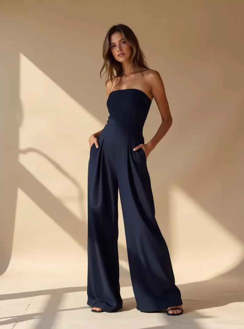 Ulla - Women's Strapless Jumpsuit - photo 3