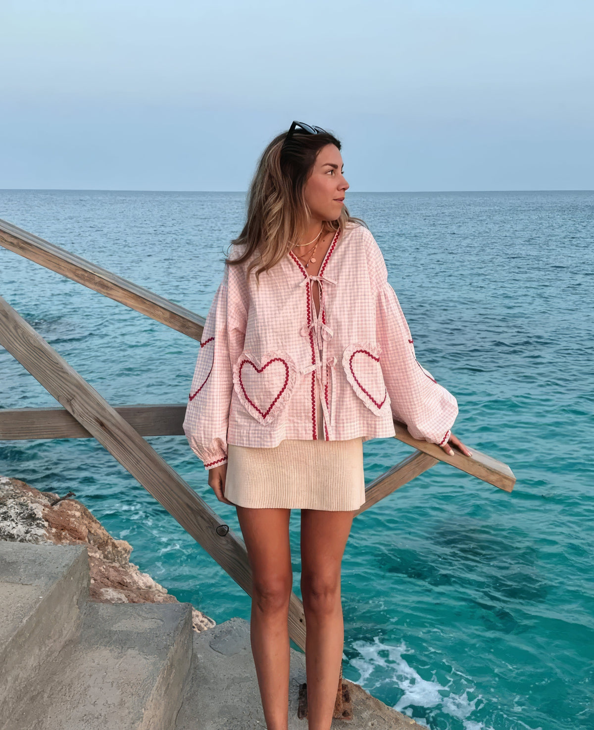Magdalena - Women's Cotton Long Top