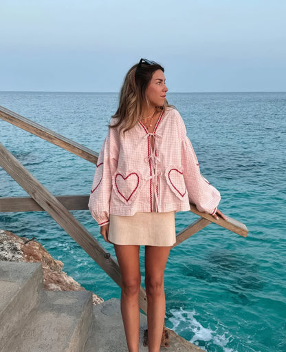 Magdalena - Women's Cotton Long Top