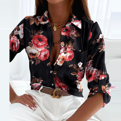 Giselle - Women's Satin Long Top - photo 5