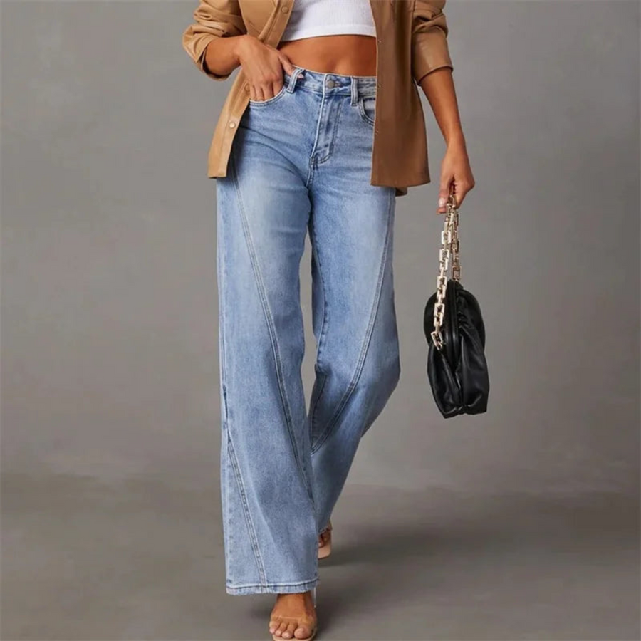 Veerle - Women's Wide High Jeans - photo 2