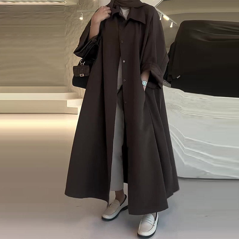 Dorothea - Women's Quick Drying Oversized Trenchcoat - photo 2
