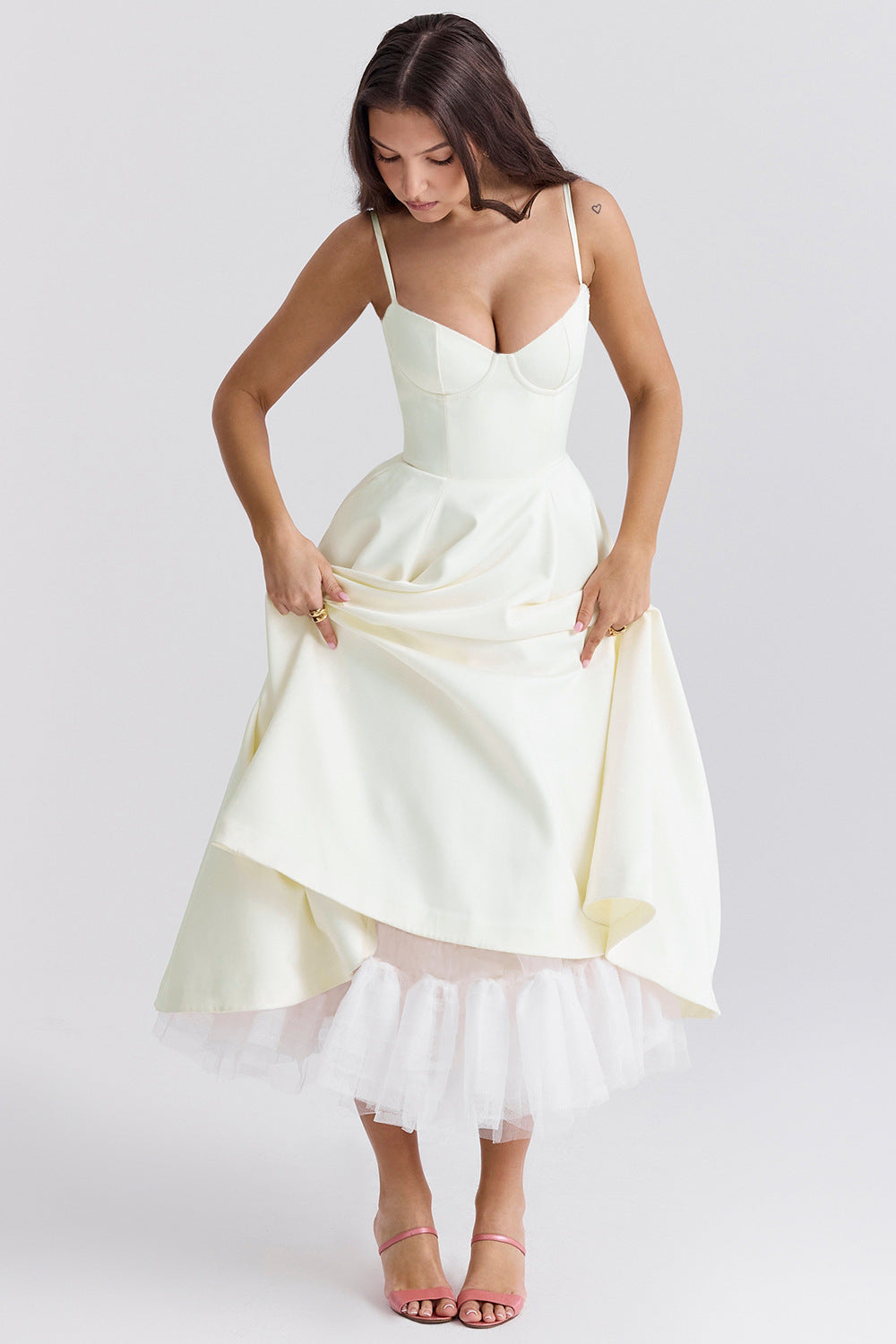 Estelle - Women's Flared Midi Dress - photo 19