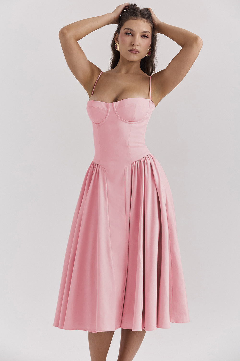 Veerle - Women's Flared Midi Dress - photo 14