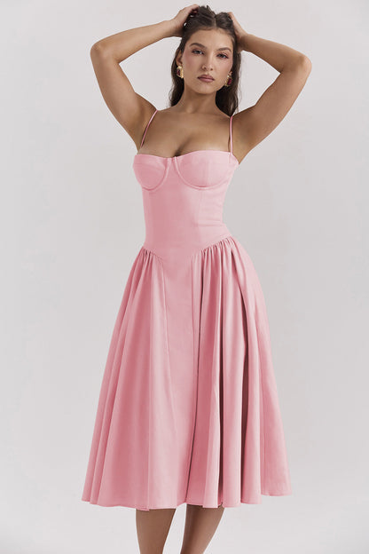 Veerle - Women's Flared Midi Dress - photo 14