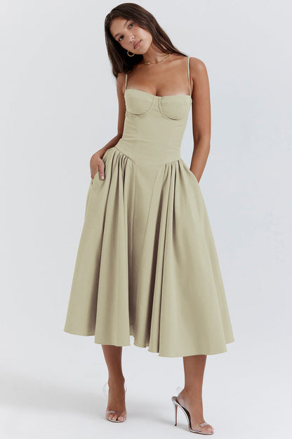 Veerle - Women's Flared Midi Dress - photo 16