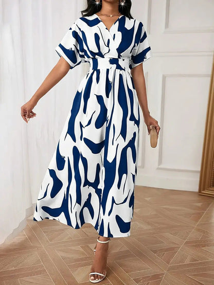 Saskia - Women's Wrap Maxi Dress - photo 2