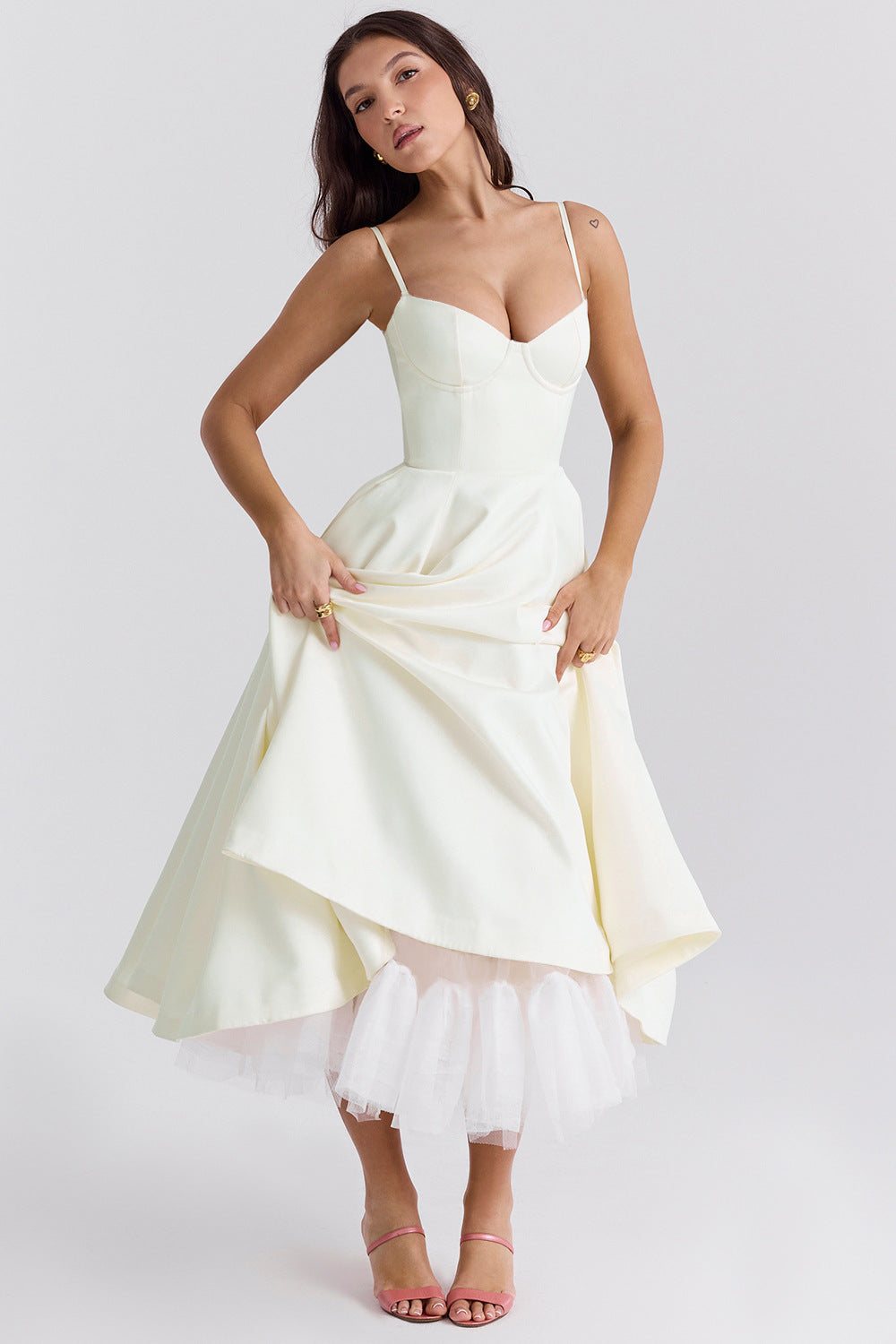 Estelle - Women's Flared Midi Dress - photo 15