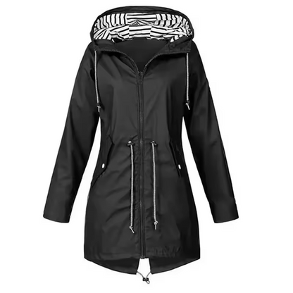 Theodora - Women's Hooded Raincoat Jacket