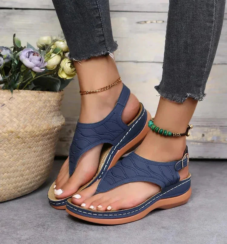 Fleur - Women's Comfort Flat Sandal