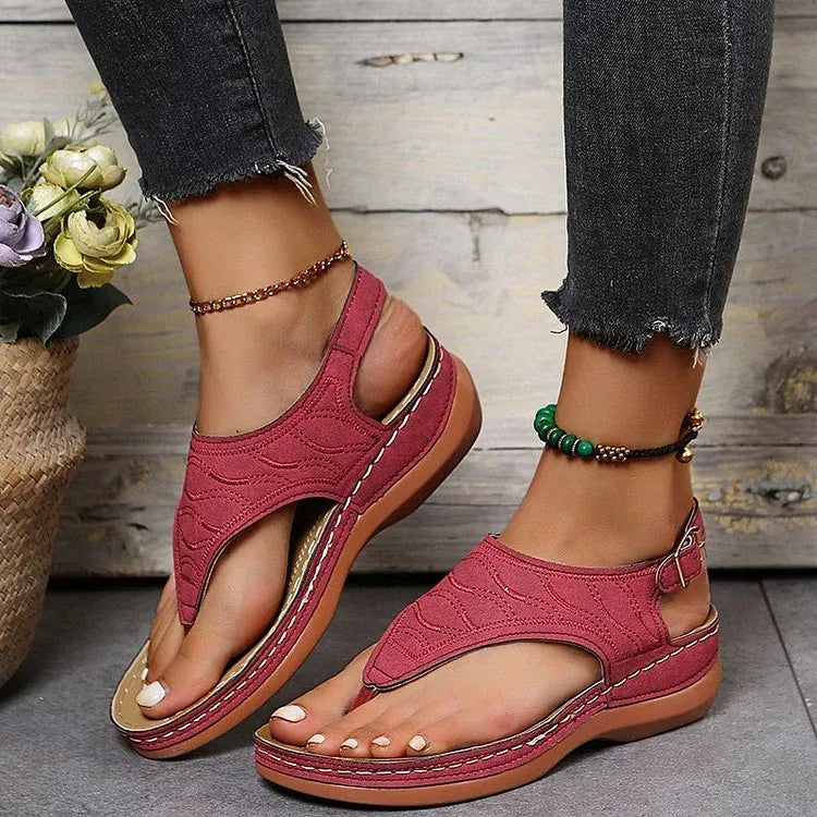 Fleur - Women's Comfort Flat Sandal