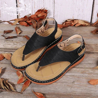 Fleur - Women's Comfort Flat Sandal