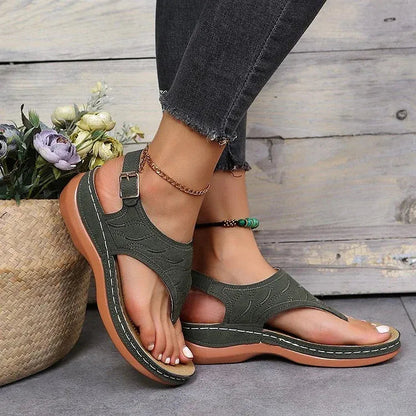 Fleur - Women's Comfort Flat Sandal