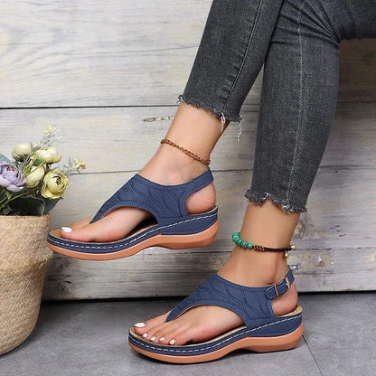 Fleur - Women's Comfort Flat Sandal