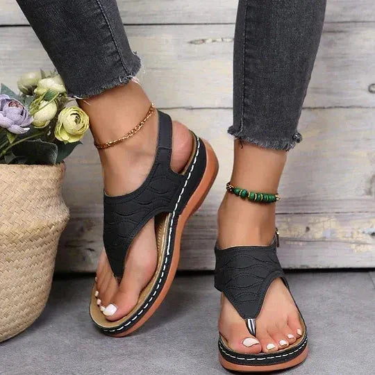 Fleur - Women's Comfort Flat Sandal