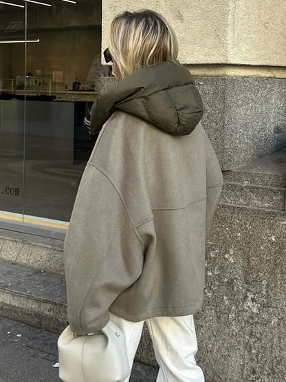 Annika - Women's Hooded Oversized Jacket