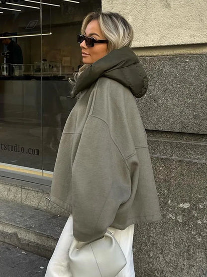 Annika - Women's Hooded Oversized Jacket