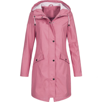 Rosanne - Giacca impermeabile con cappuccio da donna