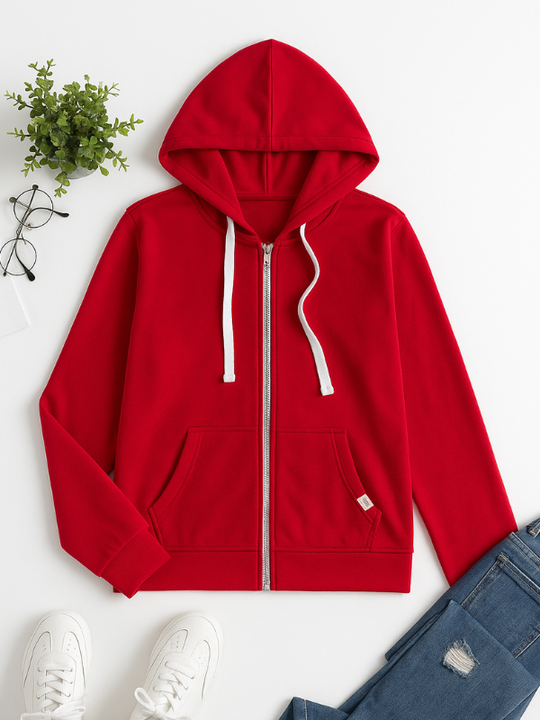 Rosalie - Women's Medium Zip-Up Hoodie