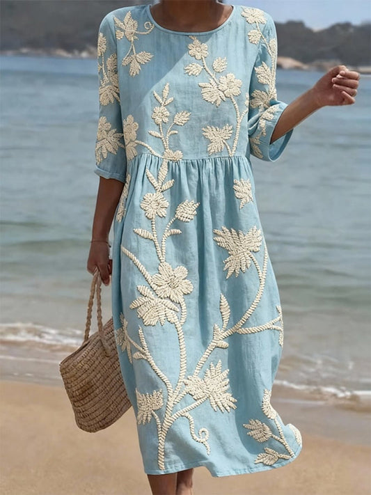 Georgiana - Women's Round Floral Dress - photo 1