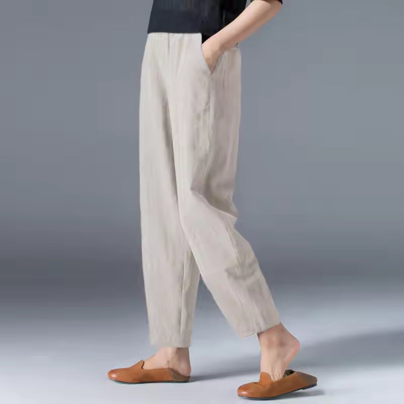 Wren - Women's Relaxed Elasticated Pants - photo 4