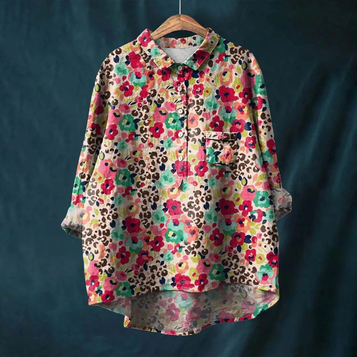 Maribel - Women's Medium Floral Top - photo 2