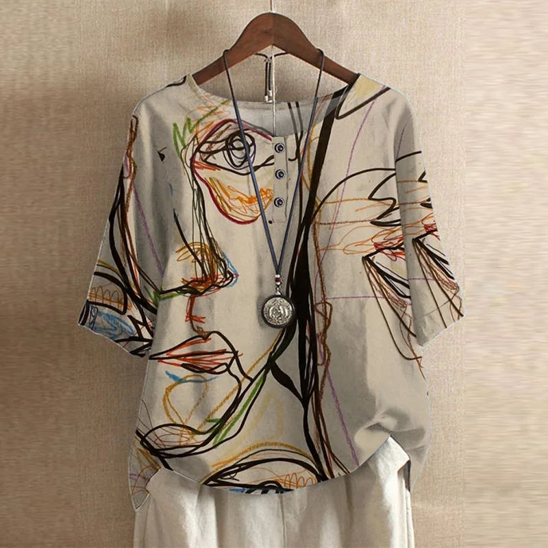 Bronte - Women's Round Short Blouse - photo 11