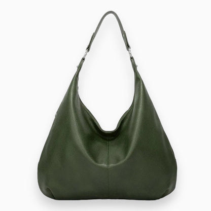 Hallie - Women's Leather Hobo Bag