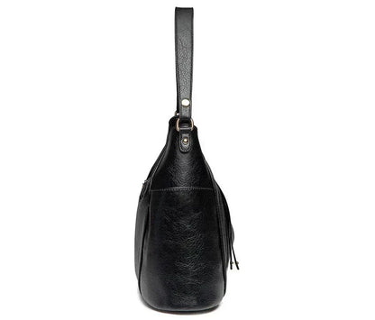Perrine - Women's Leather Crossbody Strap Bag - photo 10