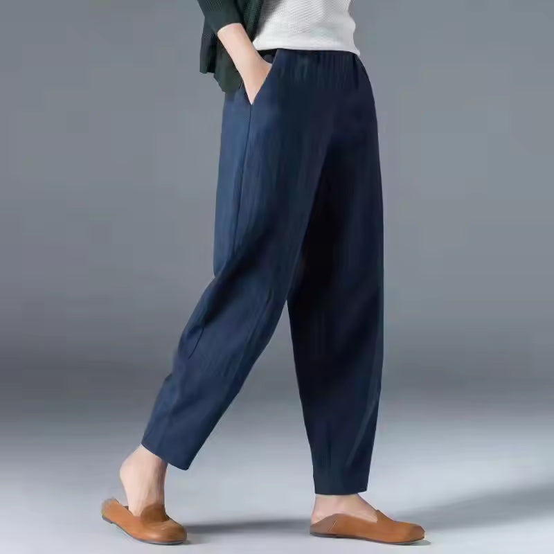 Wren - Women's Relaxed Elasticated Pants - photo 1