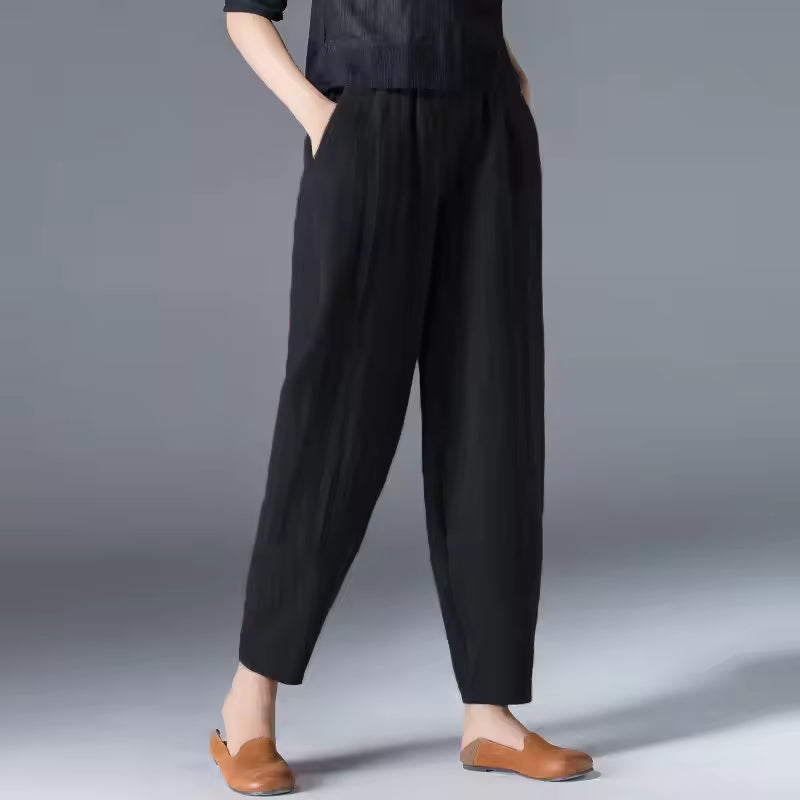 Wren - Women's Relaxed Elasticated Pants - photo 8
