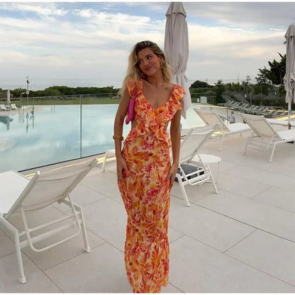 Francesca - Women's Ruffle Dress - photo 6