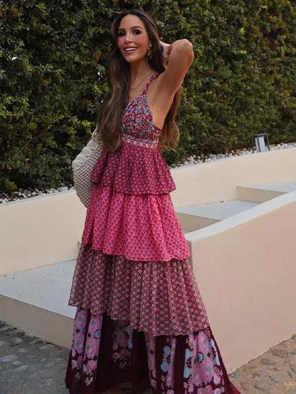 Ada - Women's Loose Floral Print Dress - photo 6