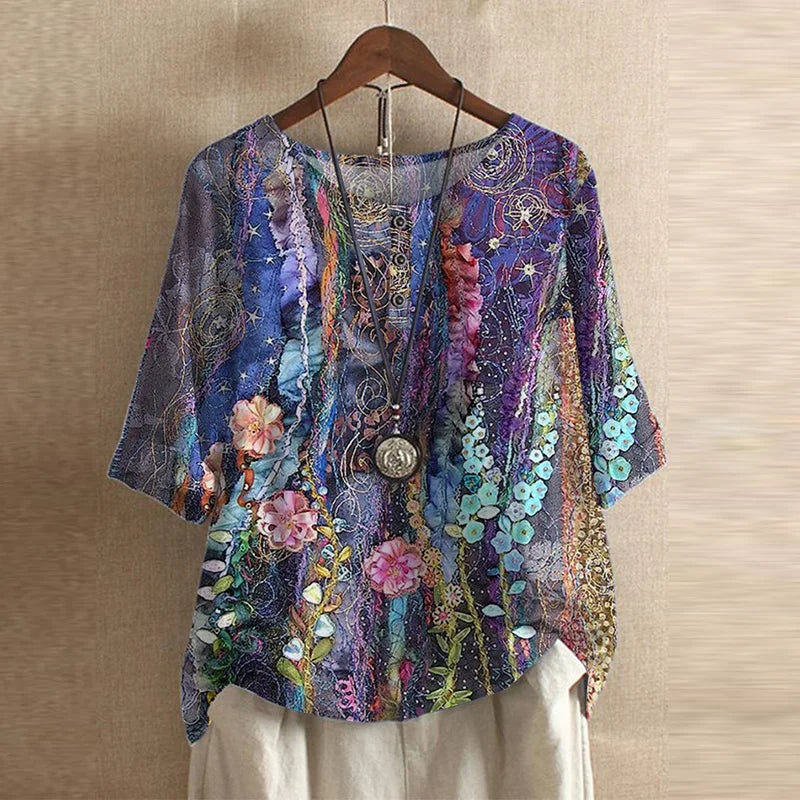 Bronte - Women's Round Short Blouse - photo 9