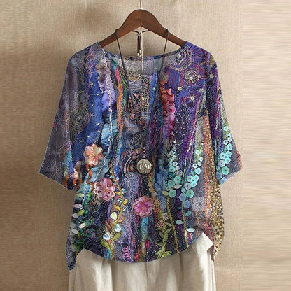 Bronte - Women's Round Short Blouse - photo 9