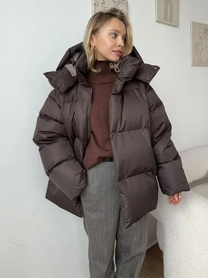 Saskia - Women's Hooded Puffer Jacket
