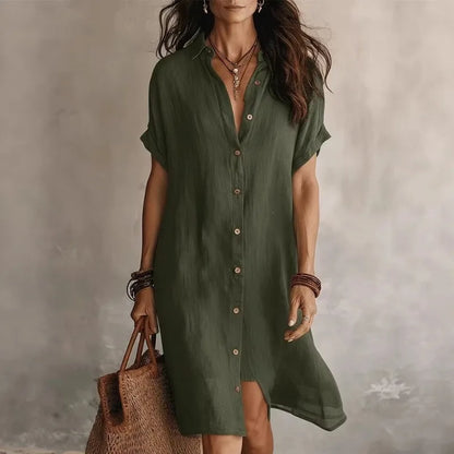 Berenice - Women's Shirt Midi Dress - photo 2