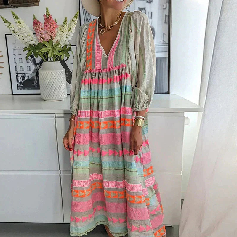 Vera - Abito lungo caftano da donna
