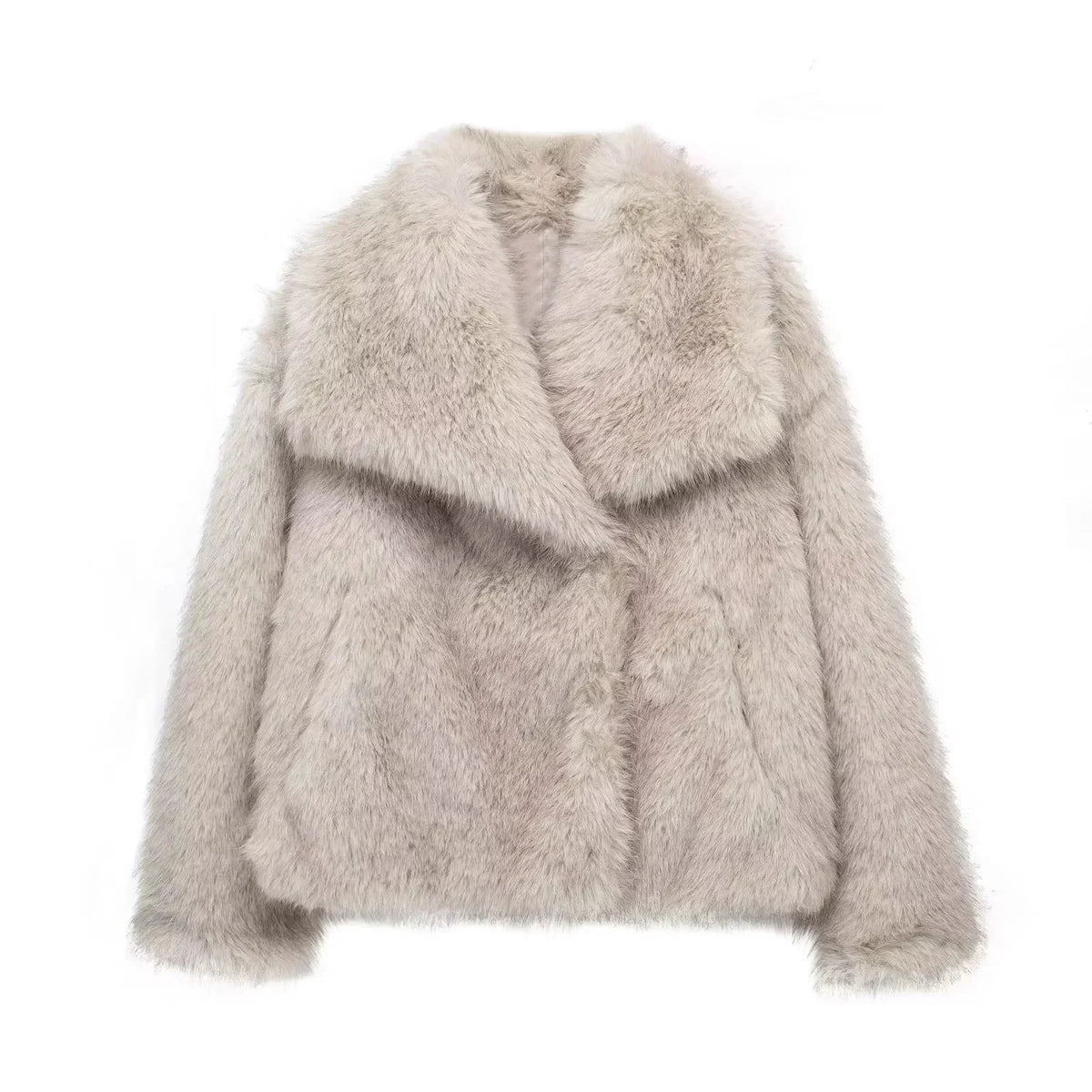 Harriet - Women's Faux Fur Lightweight Coat - photo 1